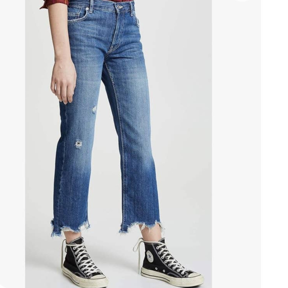 NEW We The Free Free People Maggie Straight Leg Jeans Size 27 - Picture 7 of 12